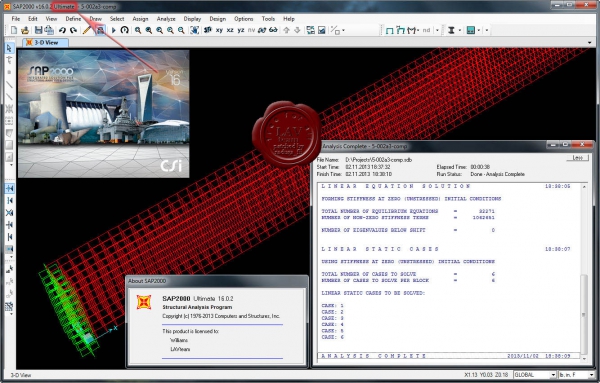 CSI SAP2000 v16.0.2 CSI SAP2000 v16.0.2
