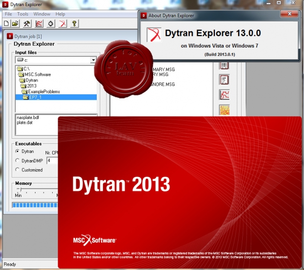 MSC Dytran v2013.0.1