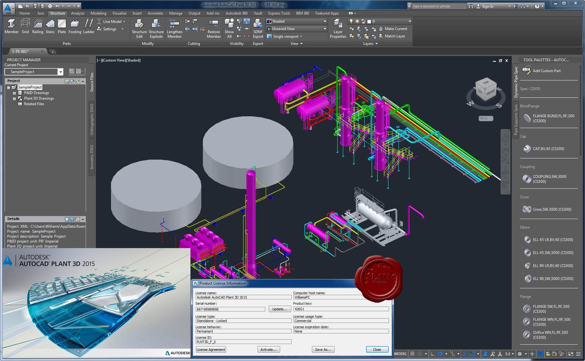 Buy AutoCAD Plant 3D 2015