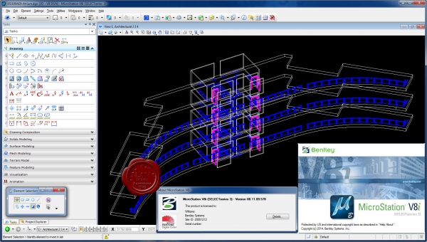 Bentley MicroStation V8i SS3 08.11.09.578 Bentley MicroStation V8i SS3 08.11.09.578