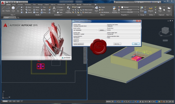 Autodesk AutoCAD 2015 x86+x64 english