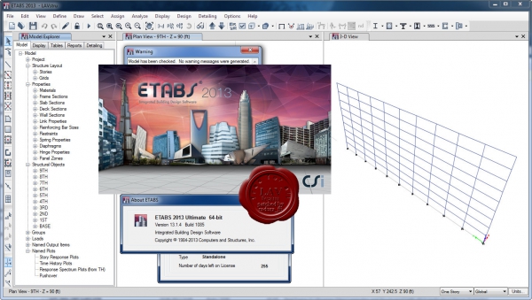 CSI ETABS 2013 v13.1.4 build 1085