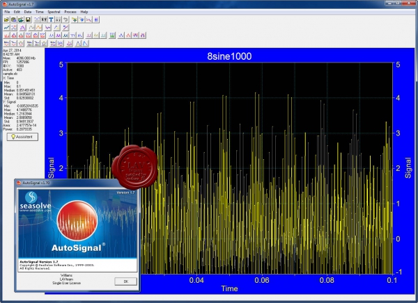 Systat AutoSignal v1.70