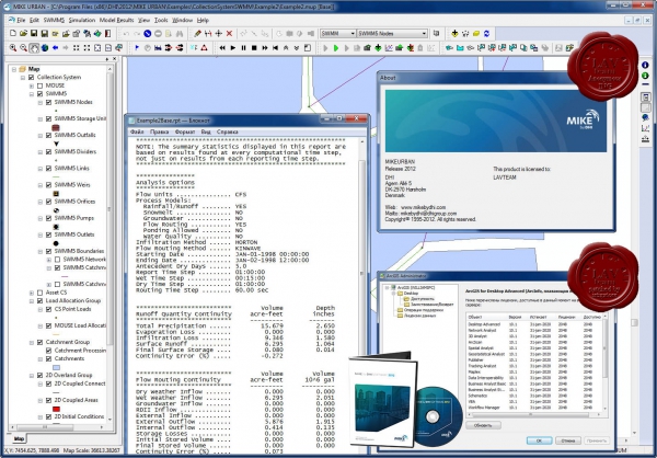 DHI MIKE URBAN 2012 SP3 x86+x64