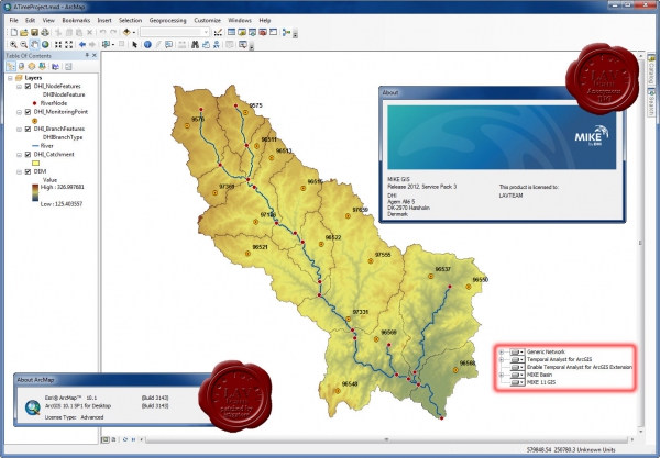DHI MIKE GIS 2012 SP3