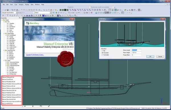 Bentley Maxsurf Enterprise V8i v20.00.04.08