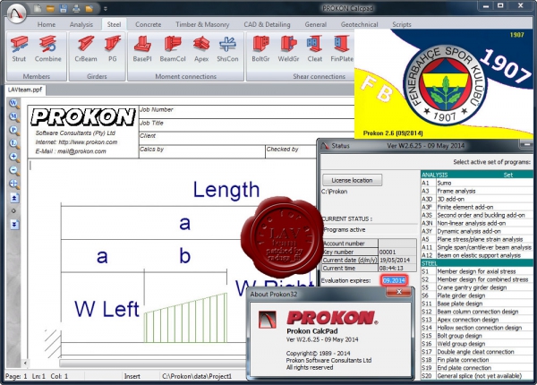 PROKON v2.6.25