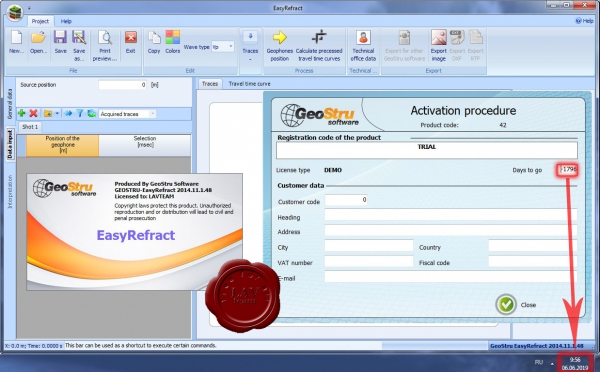 GeoStru EasyRefract v2014.11.1.48