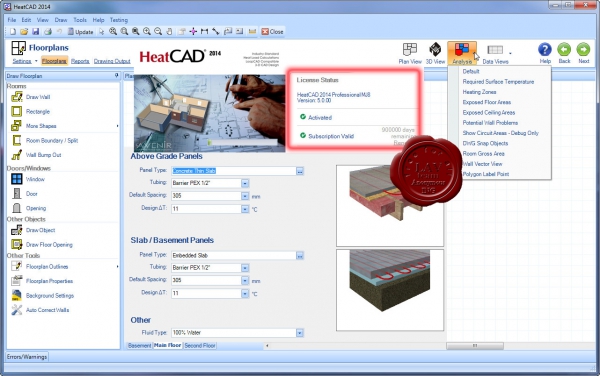 Avenir HeatCAD 2014 Professional MJ8 Edition v5.0