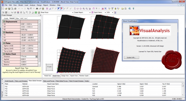 IES Visual Analysis v11.00.0008