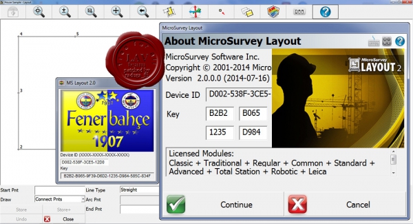 MicroSurvey Layout v2.0.0