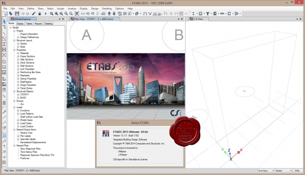 CSI ETABS 2013 v13.1.5