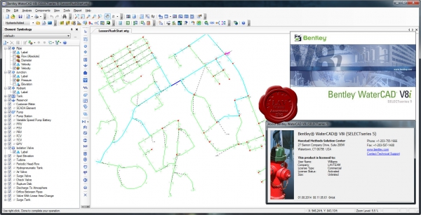 Bentley WaterCAD V8i SS5 08.11.05.61