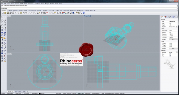 Rhinoceros v5.9.40609.20145 SR9 Corporate Edition