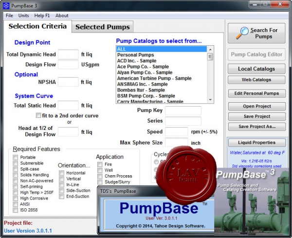 Tahoe Design PumpBase v3.0.1.1