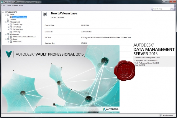 Autodesk Vault Professional 2015 x64