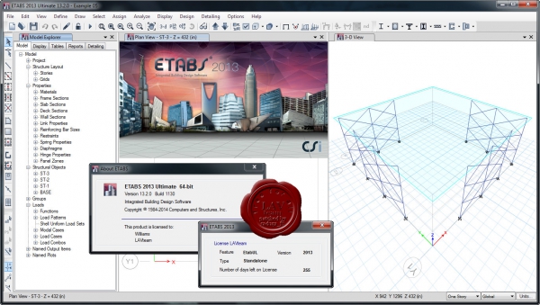 CSI ETABS 2013 v13.2.0