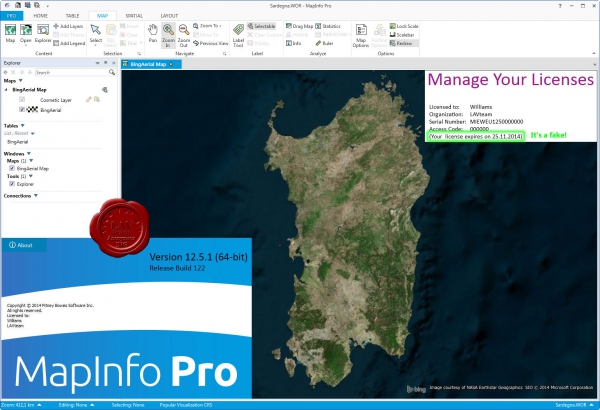 Pitney Bowes MapInfo Pro v12.5.1.122 x64