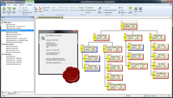 Critical Tools WBS Schedule Pro v5.0.0912