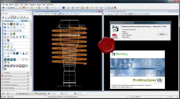 Bentley ProStructures V8i SS7 v08.11.11.45