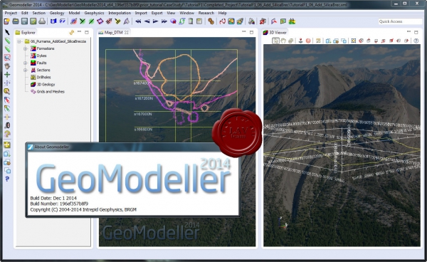 Intrepid Geophysics GeoModeller 2014 v3.2.0 build 01/12/2014