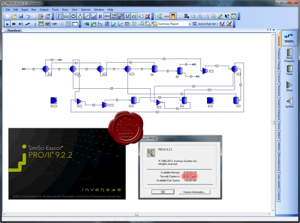 Invensys SimSci-Esscor PRO/II v9.2.2