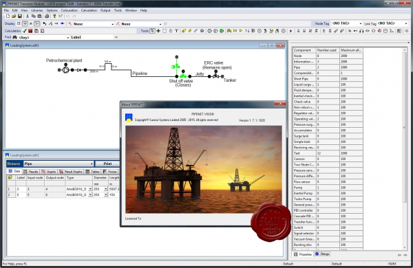 Sunrise PIPENET VISION v1.7.1.1020