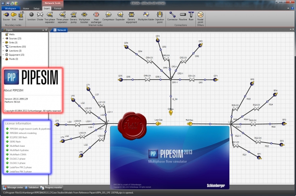 Schlumberger PIPESIM v2013.1