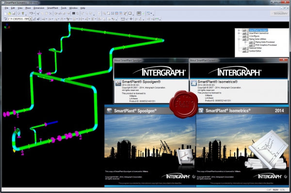 Intergraph SmartPlan Spoolgen Isometrics 2014