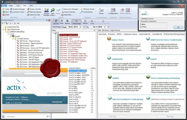 Actix Analyzer v5.1.316.496 Actix Analyzer v5.1.316.496