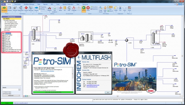 KBC Petro-SIM v5.0 SP1 build 1046 KBC Petro-SIM v5.0 SP1 build 1046
