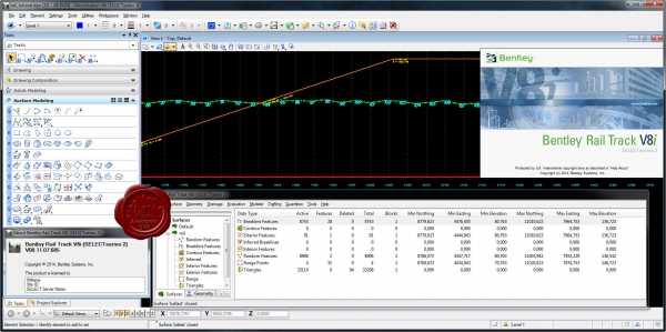 Bentley Rail Track V8i SS2 08.11.07.685