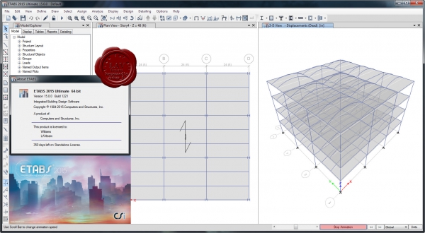 CSI ETABS 2015 v15.0.0.1221 CSI ETABS 2015 v15.0.0.1221