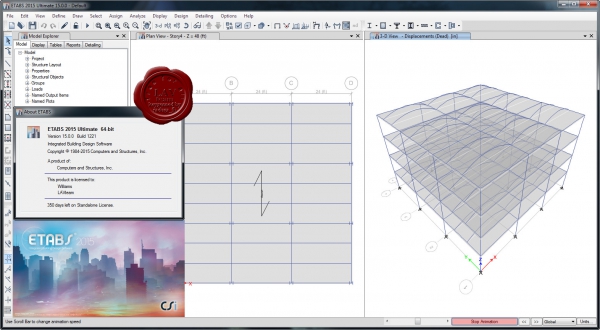 CSI ETABS 2015 v15.0.0.1221