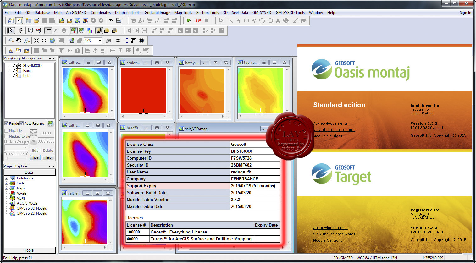 geosoft target for arcgis