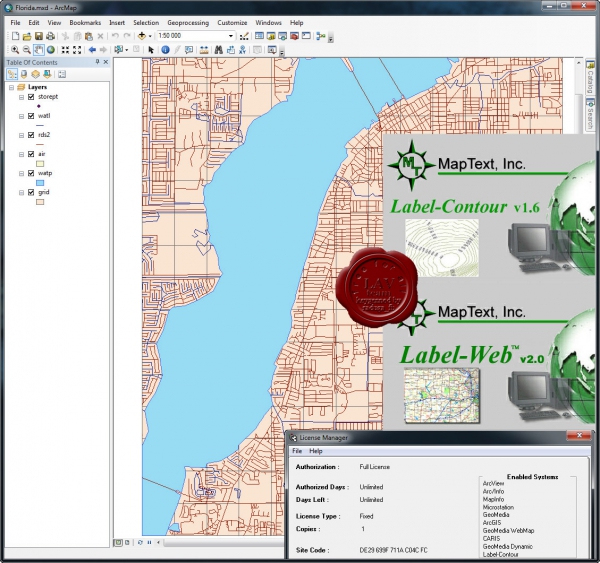 MapText Label-Web v2.0 + Label-Contour v1.6