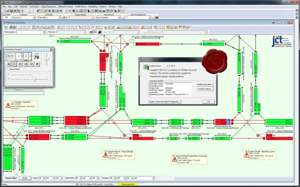 JCT Consultancy LinSig v3.2.22.0