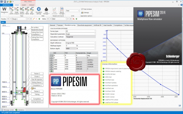 Schlumberger PIPESIM v2014.1