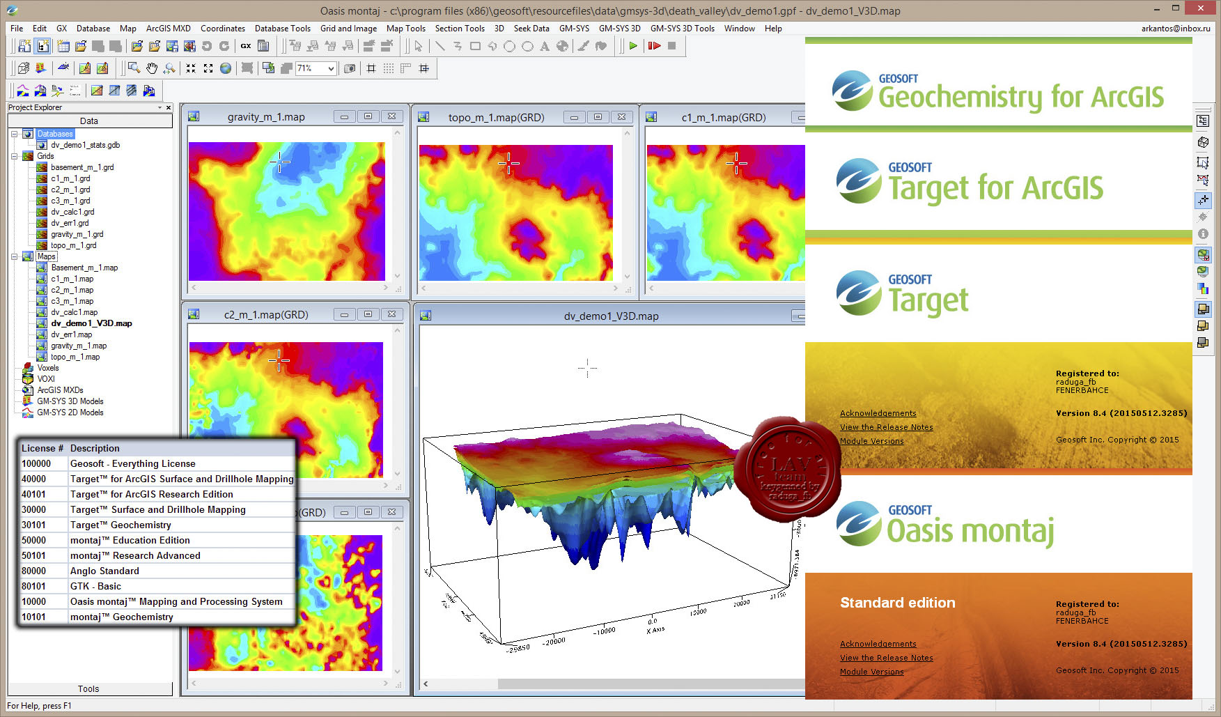 Geosoft oasis montaj free  software