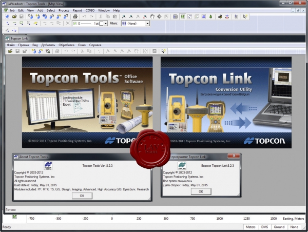 Topcon Tools v8.2.3 + Link v8.2.3 eng+rus