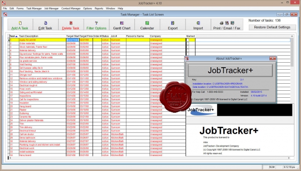 Digital Canal JobTracker+ v4.10 build 227.4