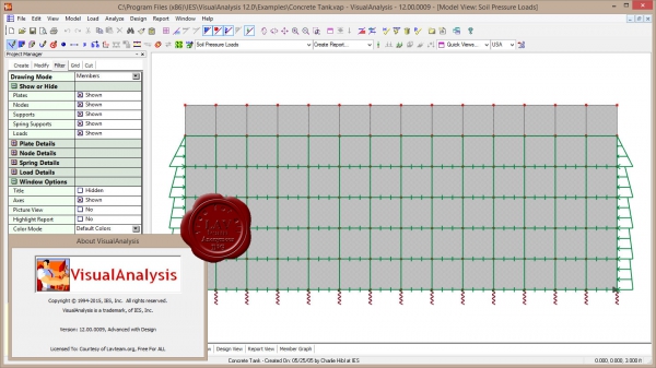 IES Visual Analysis v12.00.0009