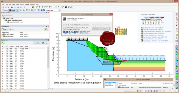 GEO-SLOPE GeoStudio 2012 v8.11.1.7283