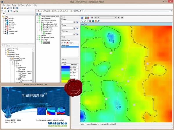 Schlumberger Visual MODFLOW Flex 2015.1 build 3.0.507.4