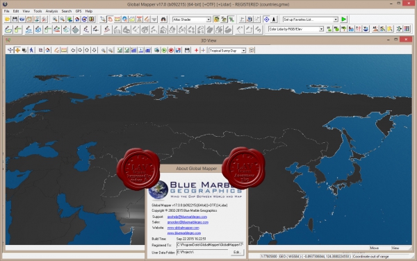 Blue Marble Global Mapper v17.0.092215