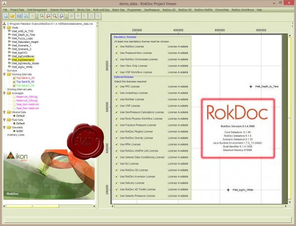 Ikon Science RokDoc v6.1.4.1089