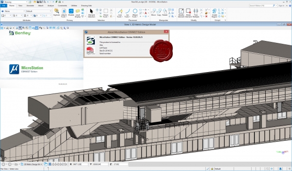 Bentley MicroStation CONNECT Edition v10.00.00.25