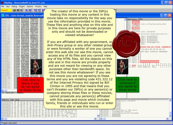 Studying reversing with OLLY debugger - video tutorials