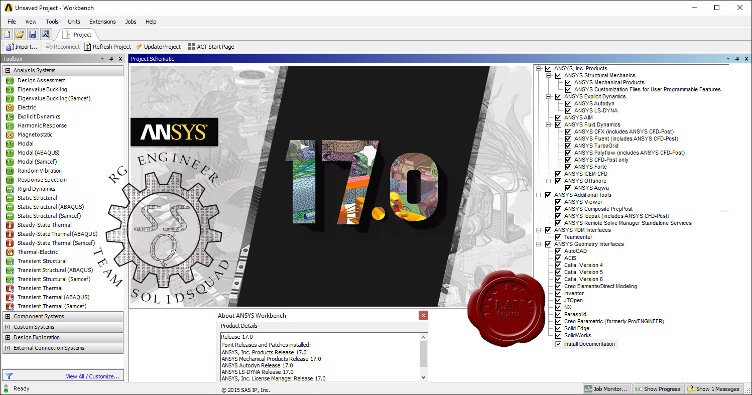 ANSYS PRODUCTS 16 0 WINX64 SSQ