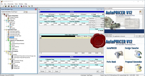 M.E.P.CAD AutoPRICER v12.0.0